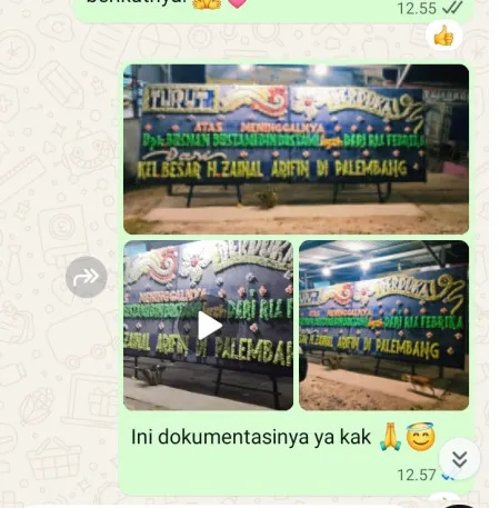 Pengiriman Papan Bunga Duka Jurangmangu Timur