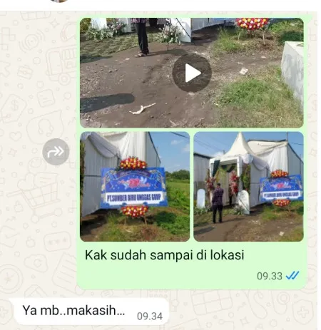 Pengiriman Karangan Bunga Jurangmangu Timur