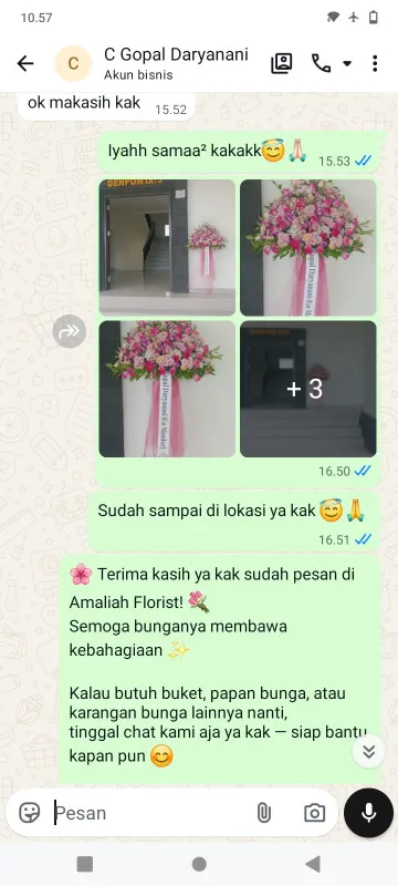 Pengiriman Karangan Bunga Jurangmangu Timur