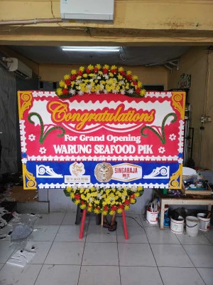 Papan Bunga di Jurangmangu Timur